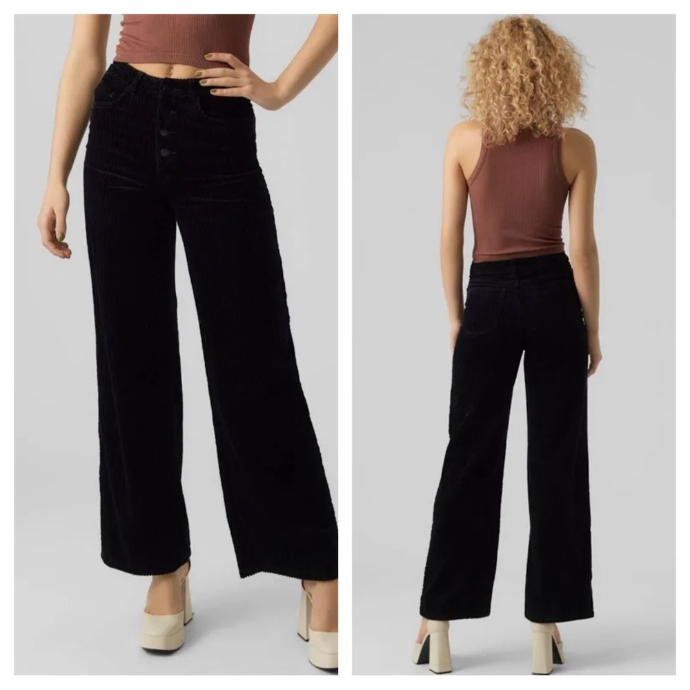 Vero Moda Curve corduroy pants